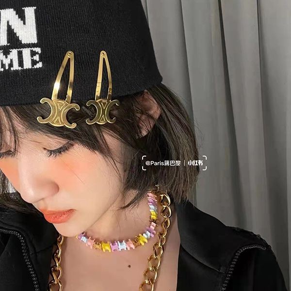 【セリーヌ】トリンオフヘアクリップピン コピー お洒落に Ceq54668