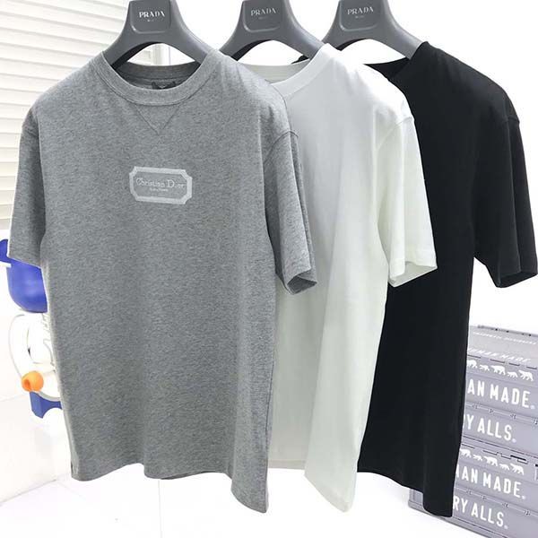 入手困難 ディオール☆Tシャツ 本物 トップス ロゴ シンプル det15128