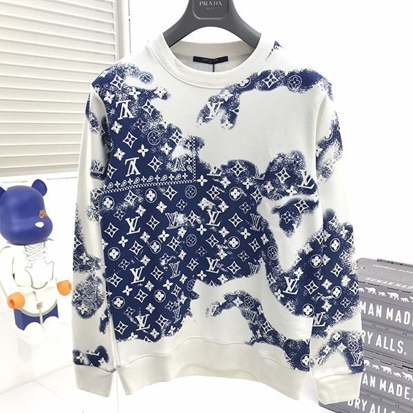 21-22AW ルイヴィトン モノグラムバンダナクルーネック 本物 vue16655