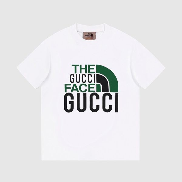 ノースフェイス x グッチ コラボ Tシャツ 本物 guj71157