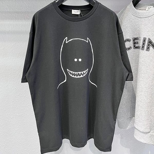 新作◇セリーヌ◇ボクシーTシャツ コットンジャージー 本物 Cek69706