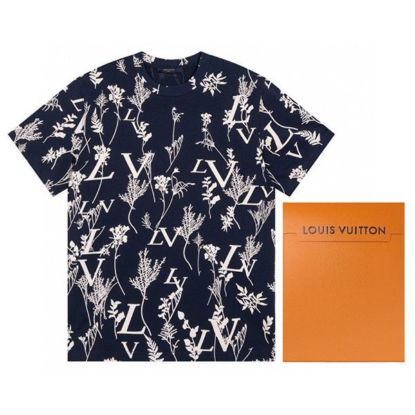 大人気！ルイヴィトン◆モノグラム Tシャツ ブルー 本物 vun93461