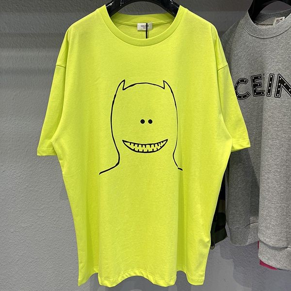 超希少！◇セリーヌ◇ボクシーTシャツ コットンジャージー 本物 Cez11614