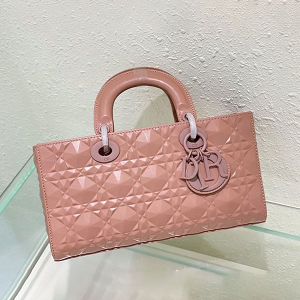 送料込【ディオール】LADY D-JOY バッグ本物 カナージュ カーフスキン det26113