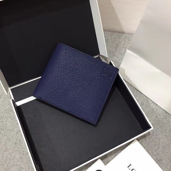 争奪戦 ロエベ アナグラム トライフォールド 本物 財布 lot28699