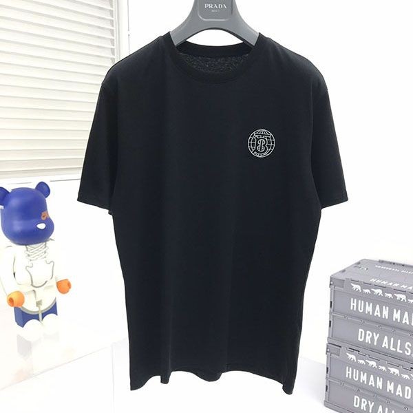 超話題!バーバリー Tシャツ 本物 ホースフェリー プリント コットン Baj57044