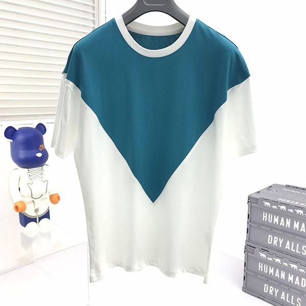 セール新作【ボッテガヴェネタ】コントラスト ステッチ 本物 Tシャツ bok14470