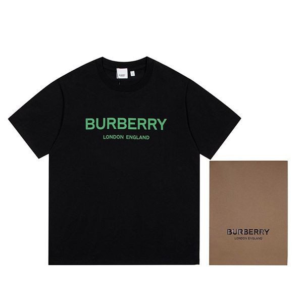 ☆超人気☆バーバリー Tシャツ 本物 クルーネック 半袖 ロゴ Bar88485