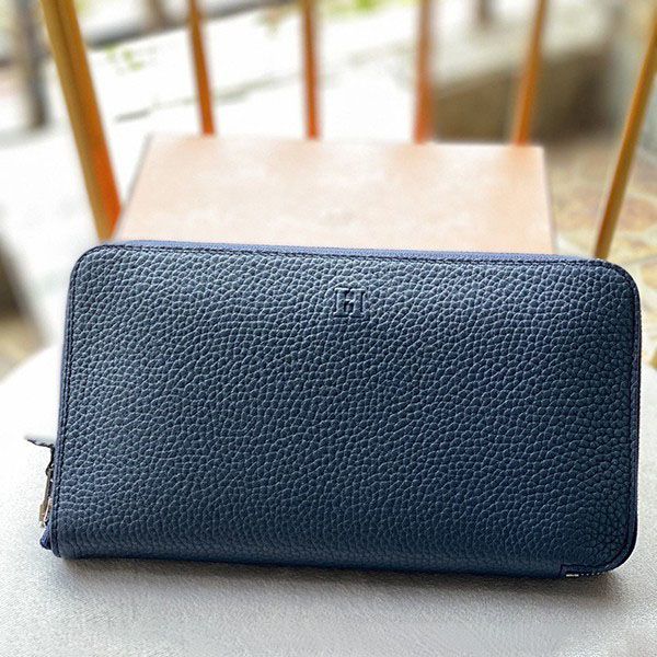 エルメス アザップ クラシックロング 本物 エプソン シルバー金具he19077